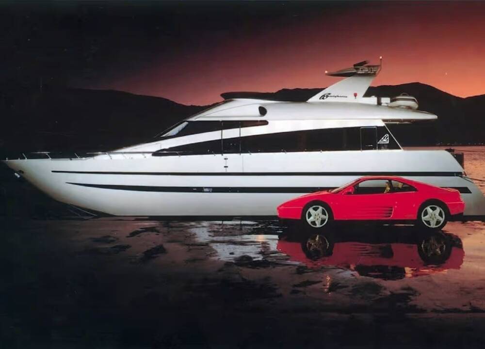 Azimut 65. Сотрудничество с Pininfarina