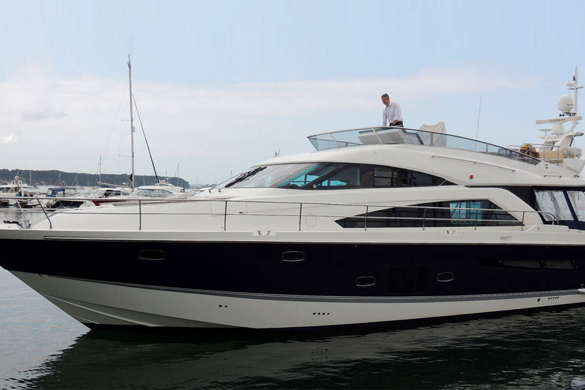 Экстерьер Fairline Squadron 58 2011