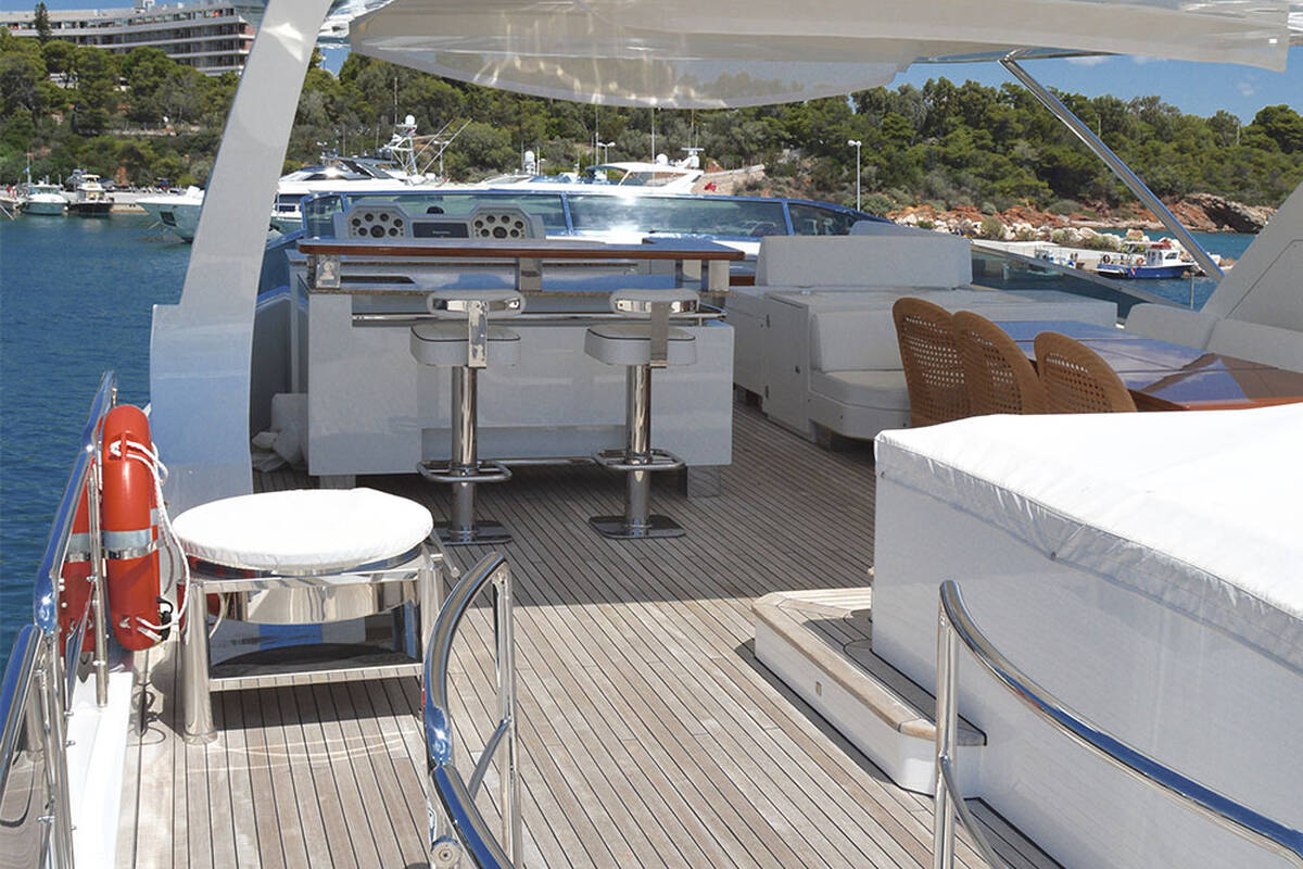 Azimut 95 JESTER - рефит 2017