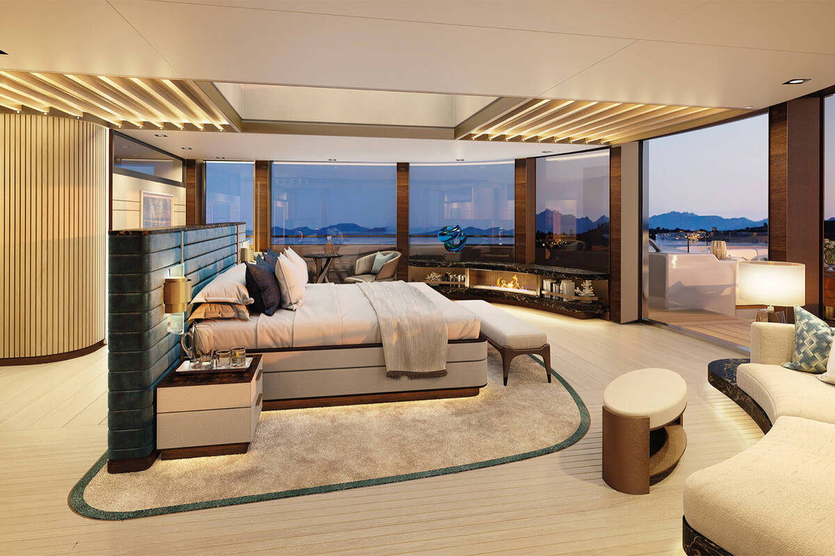 Апартаменты владельца на отдельной промежуточной палубе