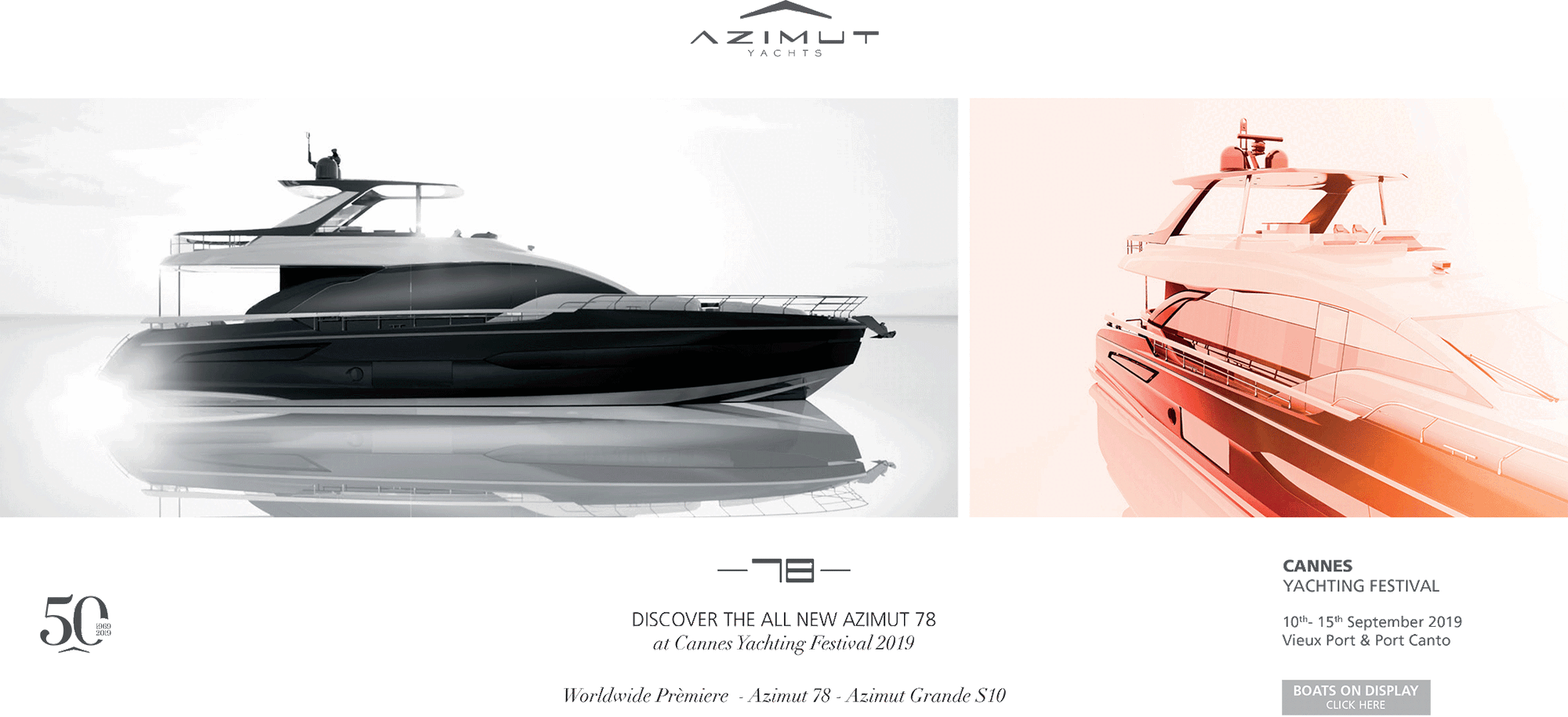 CANNES YACHTING FESTIVAL, 10 - 15 Сентября 2019