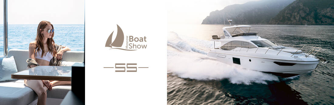 Azimut 55 Fly на Московском Боут Шоу 2019