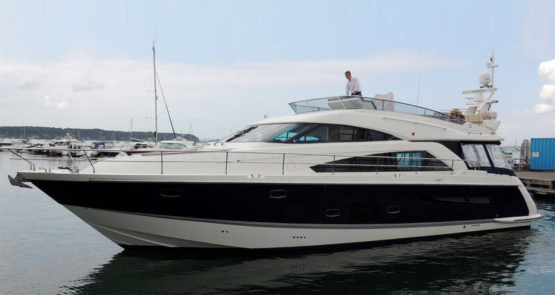 Экстерьер Fairline Squadron 58 2011