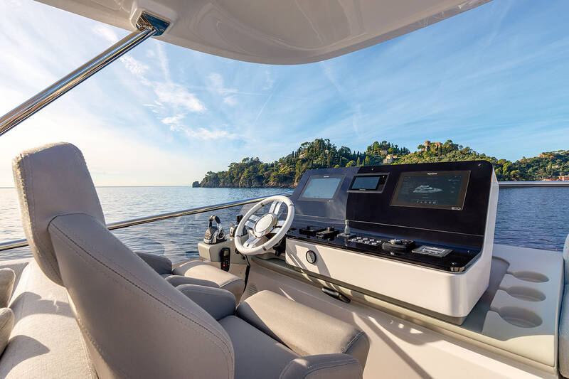 Пост управления на флайбридже