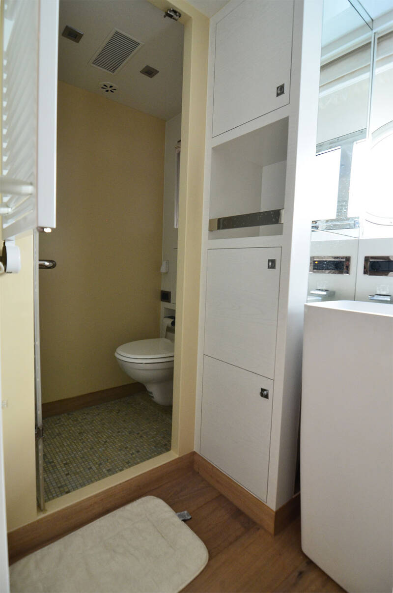Санузел мастер каюты