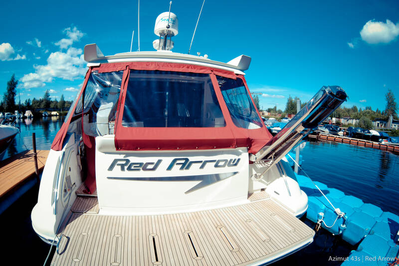 Экстерьер Azimut 43S 2008